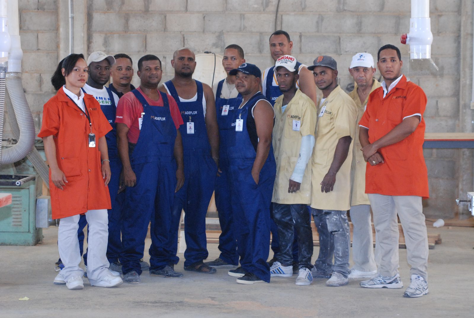 Equipo in-house SOMMA en el taller propio